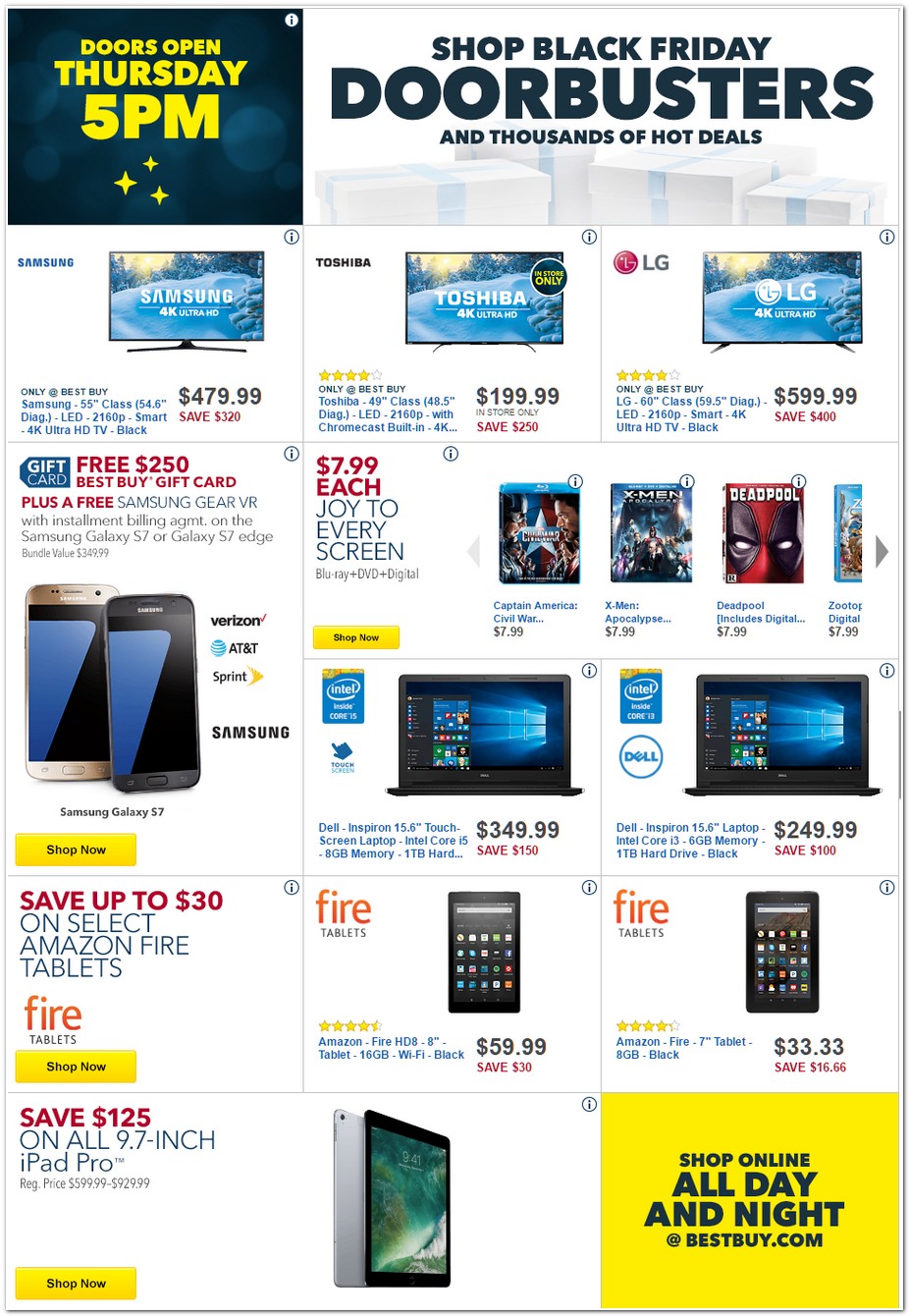 BestBuy Black Friday 2017 Ads, Deals and Sales